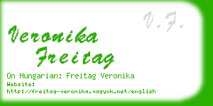 veronika freitag business card